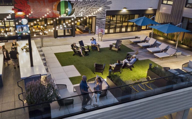 Roof deck