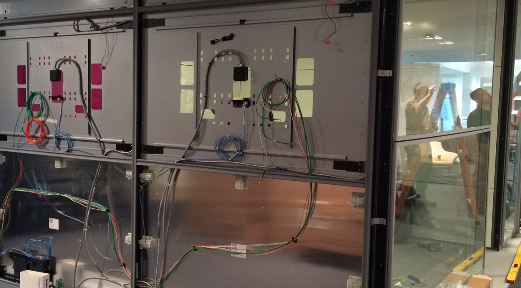 V.I.A. demountable wall system