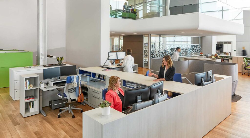 optimized office real estate