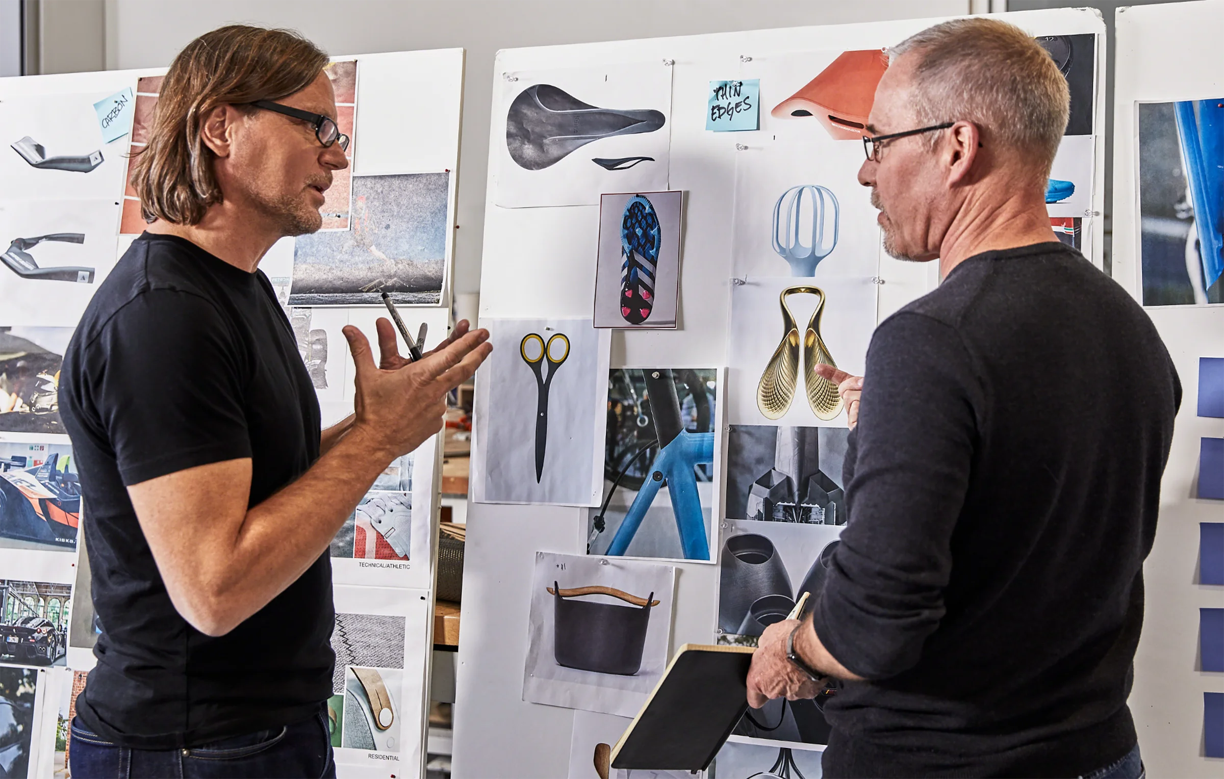 people working creatively in an office