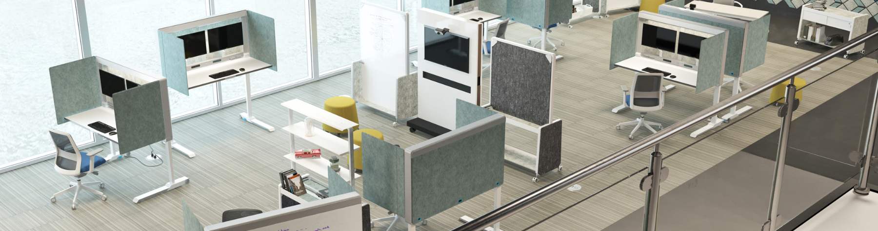 AMQ flexible workstations