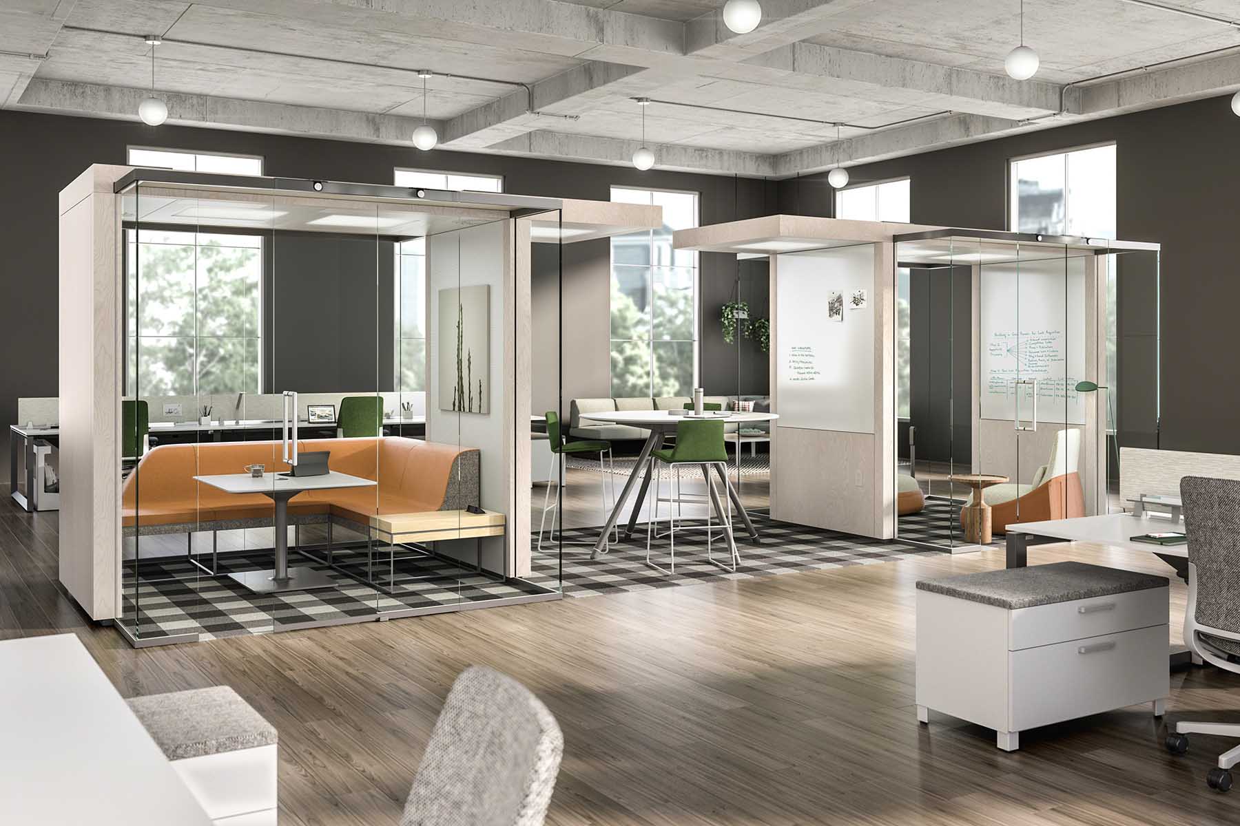 pods in the workplace