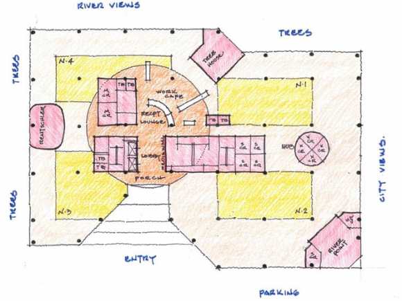 Map of 55 Hartland Street