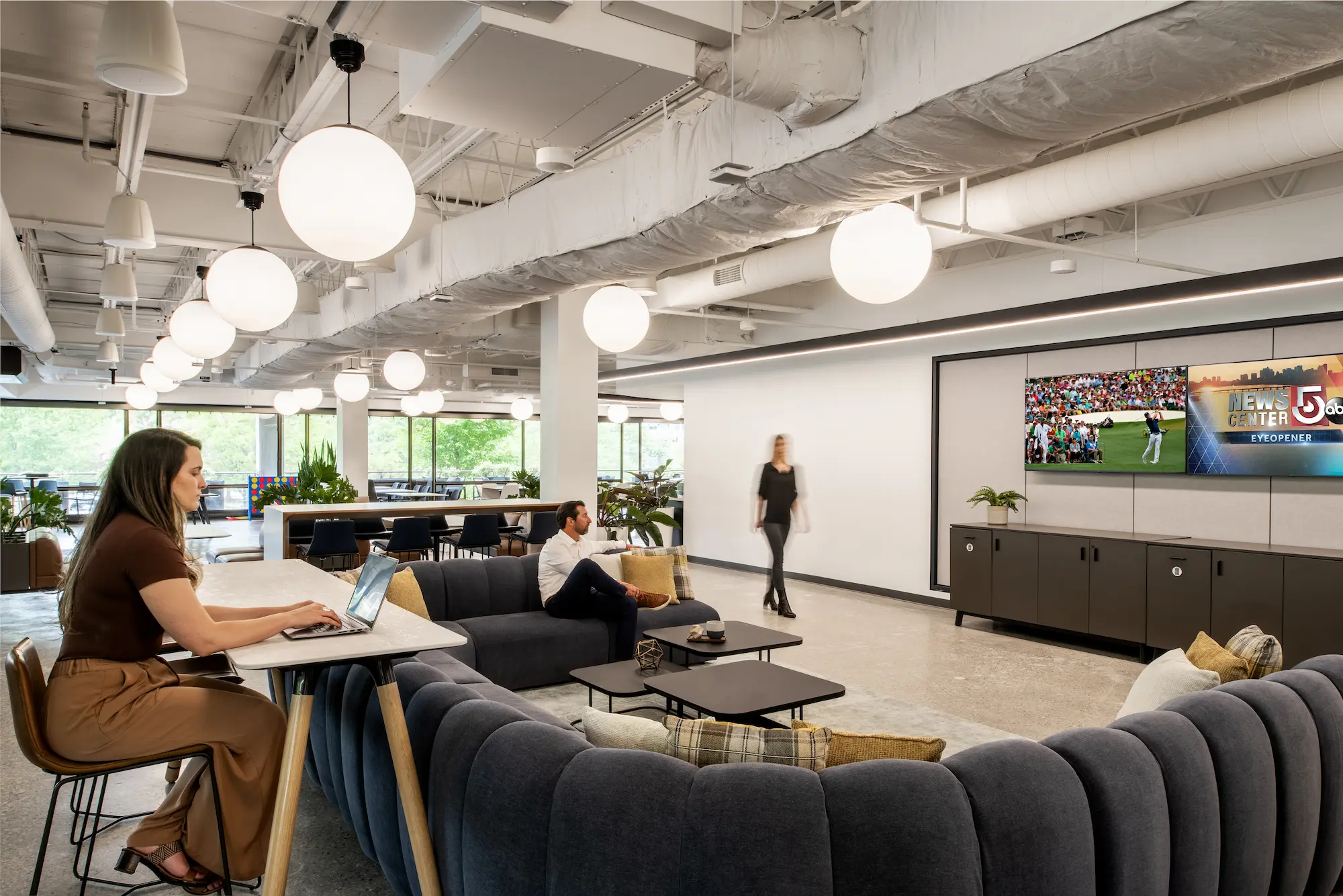 Sun Life work lounge