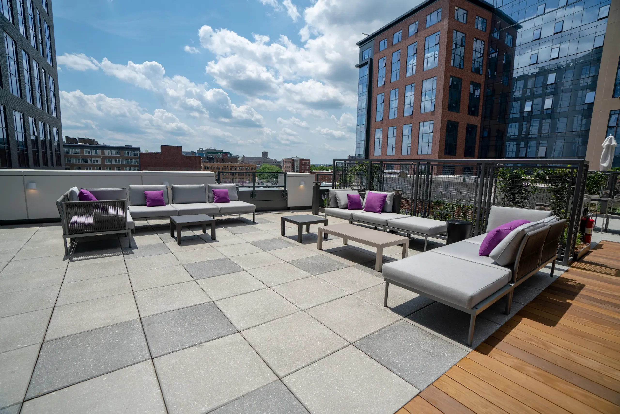 UDR rooftop lounge