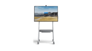 Microsoft Surface Hub on Steelcase Roam Cart