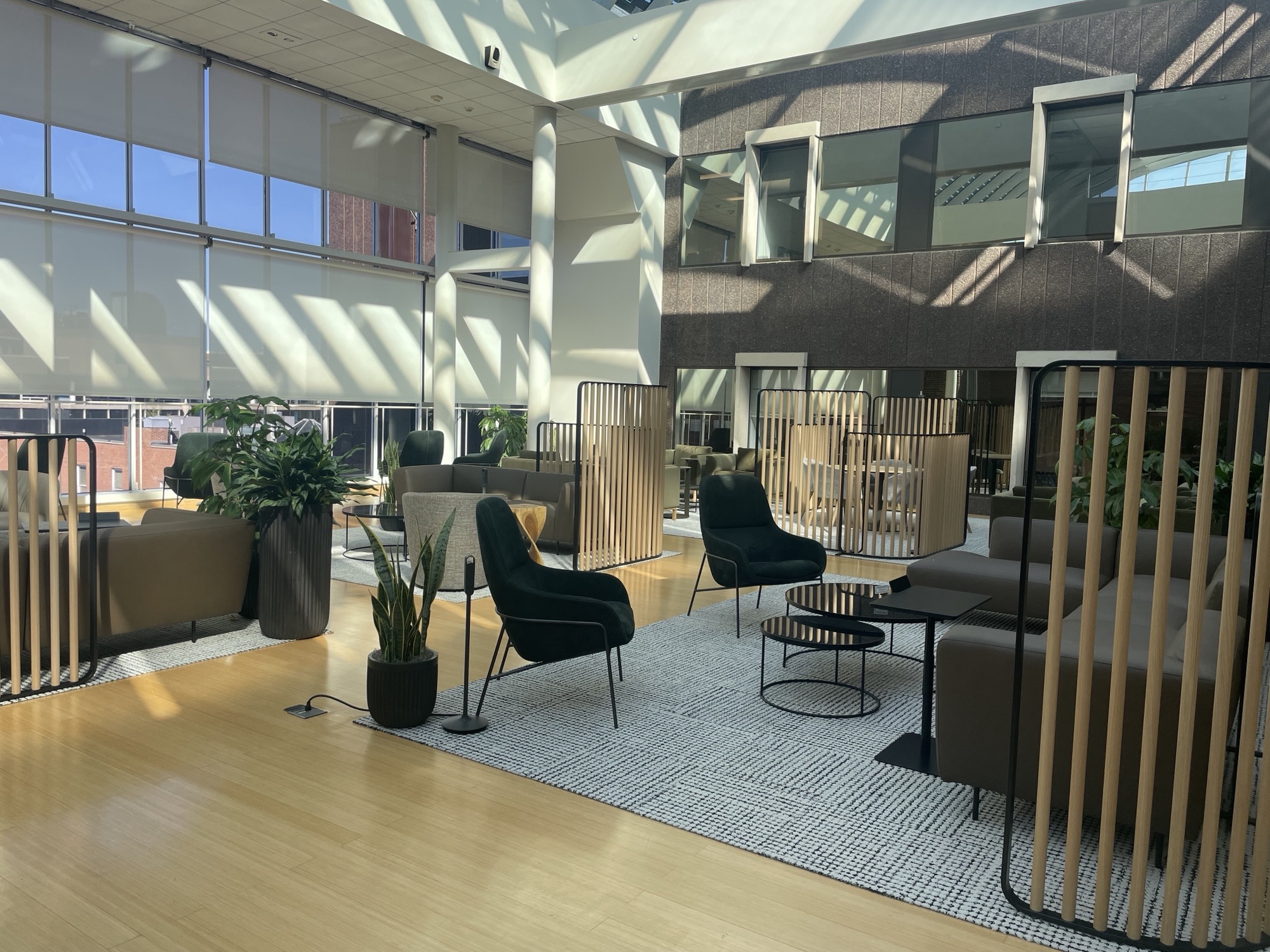 Semi open and enclosed areas