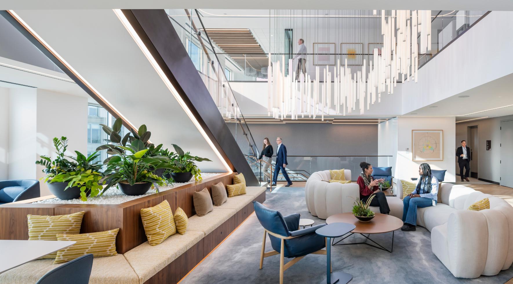 lobby with soft seating