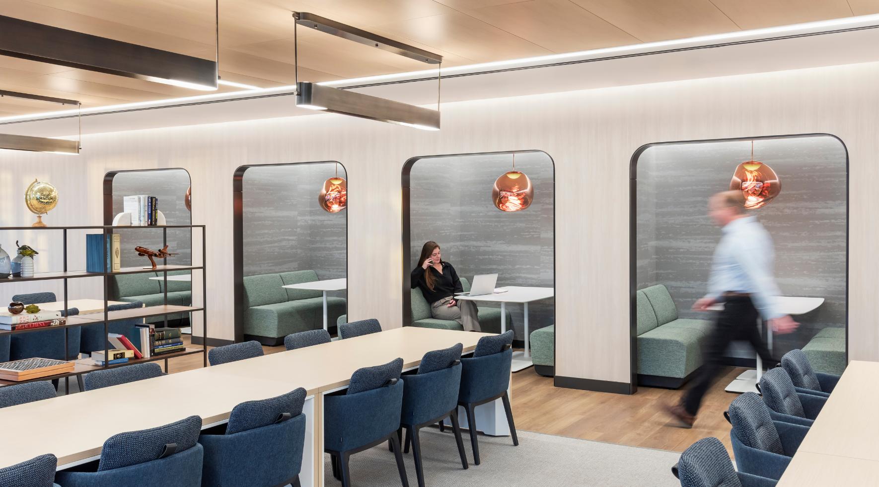 soft seating work cafe