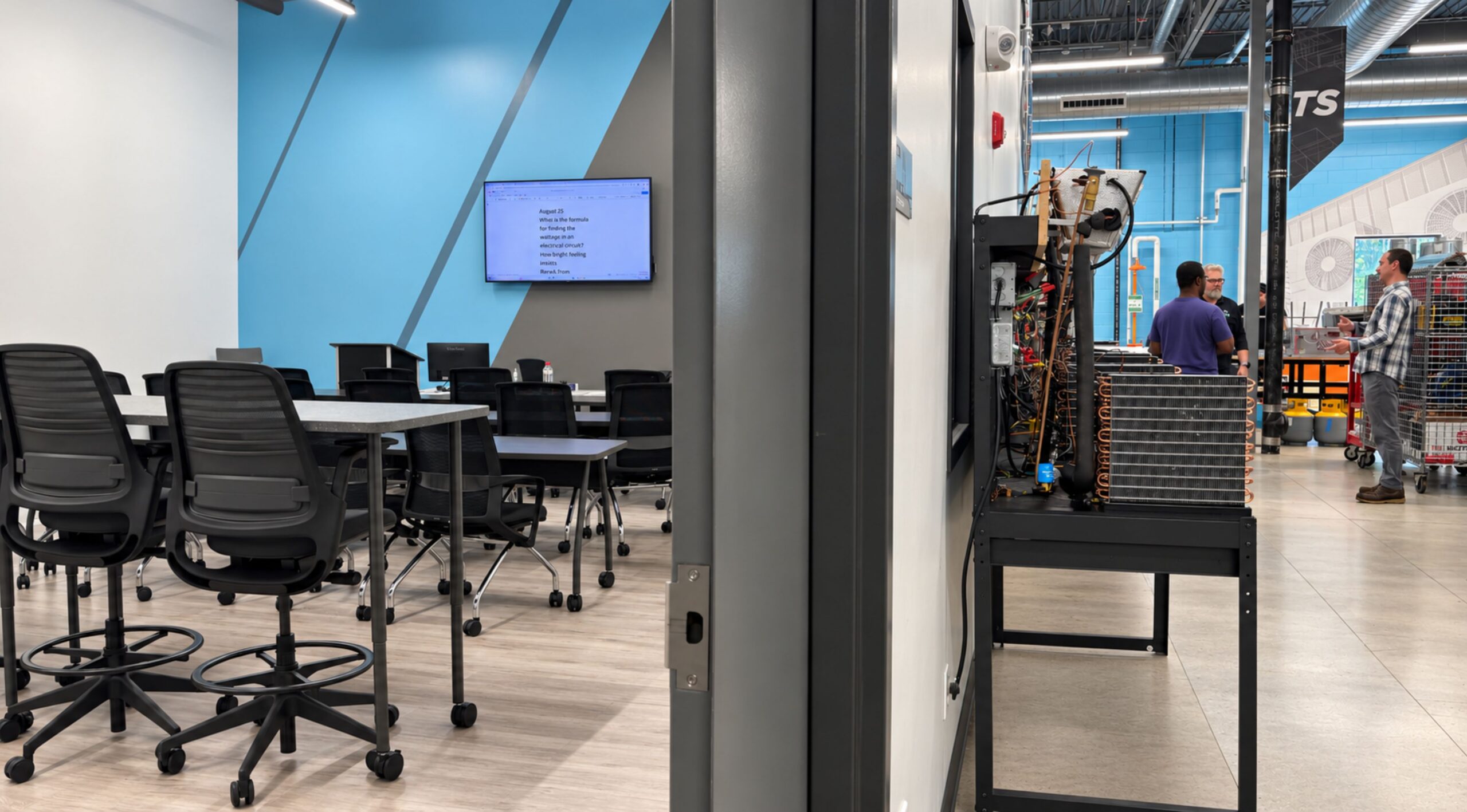 NETTS - hvac and classroom