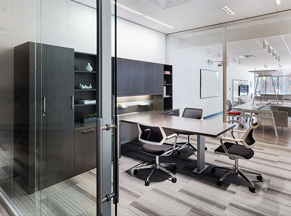 integrated interiors private office
