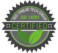 ISO 14001 certification red thread