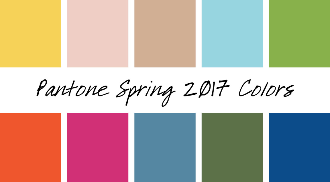 Samme vaccination Udpakning Top 10 color trends for spring 2017