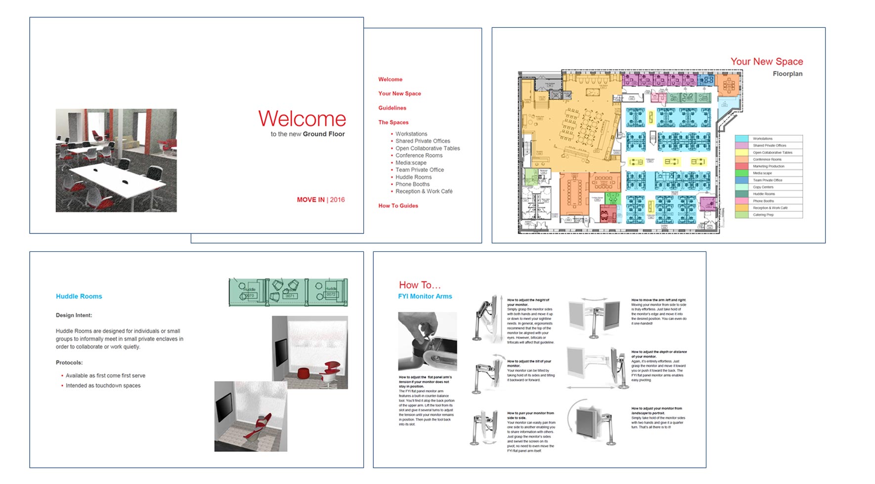 Office move experience - Shawmut move-in booklet