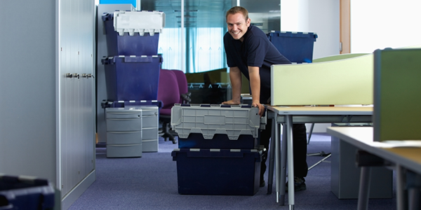 before hiring an office mover