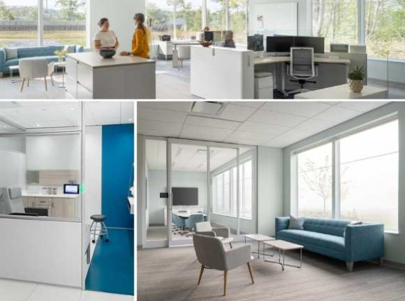 Variety of healthcare spaces